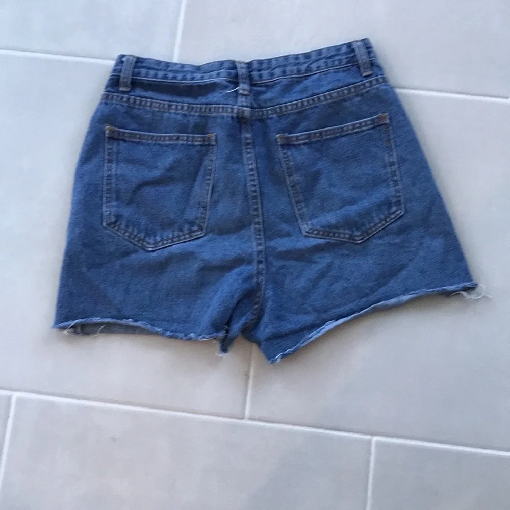 ❤️3X20 SHEIN Women High Waist Medium Wash Denim Shorts | M
